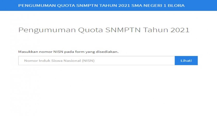 SMA Negeri 1 Blora Siap Ikuti SNMPTN
