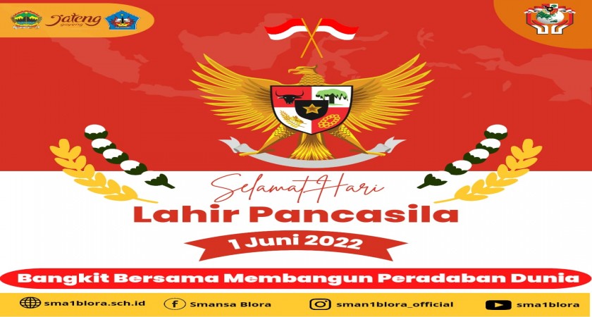 Upacara Peringatan Hari Lahir Pancasila 1 Juni 2022