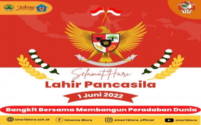 Upacara Peringatan Hari Lahir Pancasila 1 Juni 2022