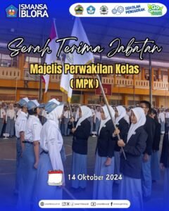 PELANTIKAN PENGURUS MPK SMA NEGERI 1 BLORA PERIODE 2024/2025