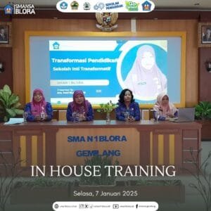 In House Training (IHT) dengan tema Sekolah Inti Transformatif