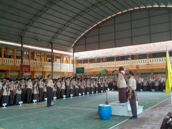 Pelantikan Bantara Laksana dan serah terima jabatan atau reorganisasi Ambalan Bung Karno-R.A. Kartini